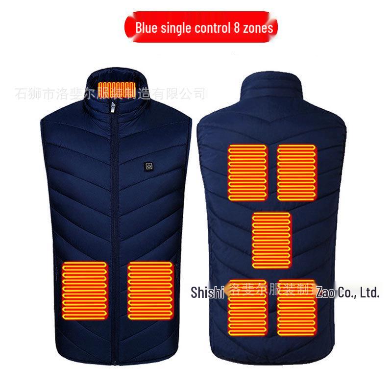 Men's USB Electric Heated Vest for Autumn and Winter