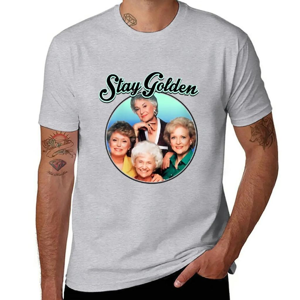 Vier reife Frauen TV-Show 80er 90er Fans Geschenke T-Shirt tees süße Oberteile Herren lang T-Shirts