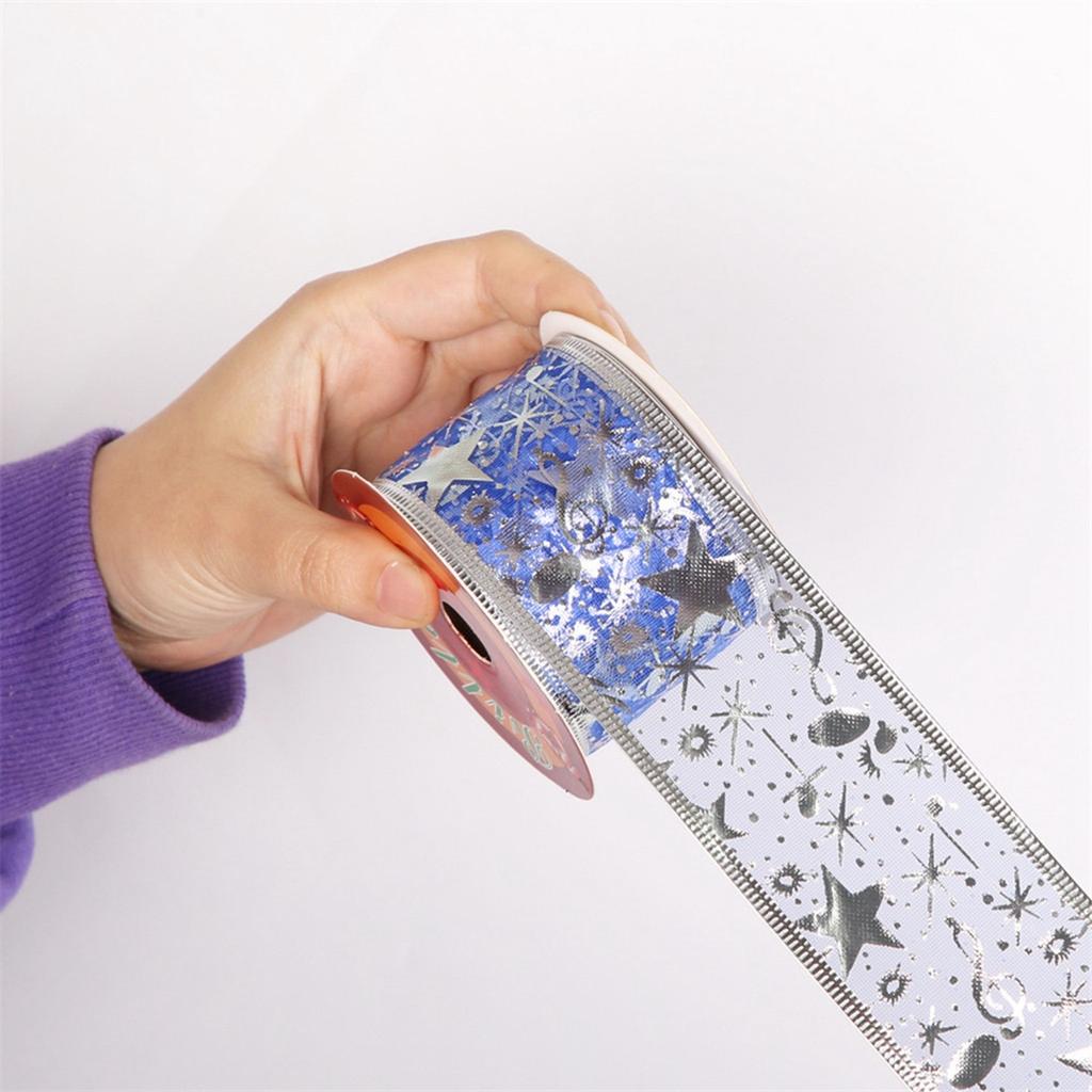 Christmas Ribbon Gift Box Packaging Gift Ribbon Christmas Tree DIY Decoration Christmas Decoration