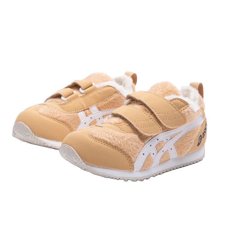 Asics Cotla Abrasion Resistant Low Top Kids Lifestyle Shoes Khaki/White Children Aged 3 7 Years Old 1144A297-200
