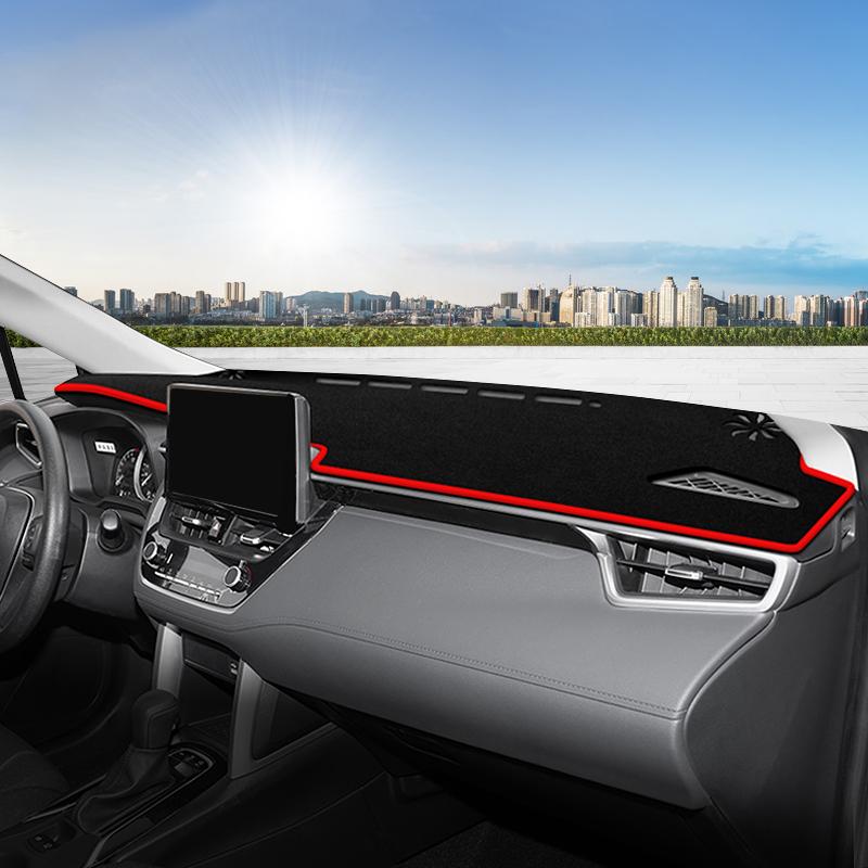 For Toyota Corolla Cross XG10 2022 2023 Hybrid bil dashborddeksler Unngå lyspute Solskjerm Anti-UV-tepper sklisikre