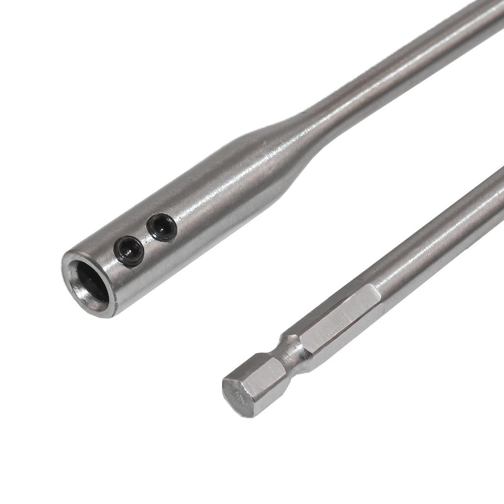 Hex Shank Quick Change Drill Extension Rod Set - 1/4", 300mm & 150mm