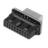 USB TYPE-E 90 Degree Adapter Chassis Front TYPE C Plugin Port For PC Motherboard