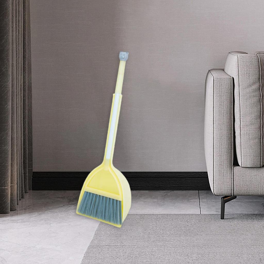 Children Cleaning Broom Dustpan Set Kids Valentines Day Gifts Toddlers Toys for Age 2~5