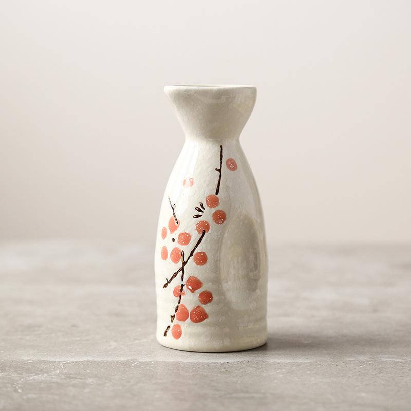 Japanese Ceramic Sake Pot Cups Set Household Restaurant Creative Hand-painted Wine Pot Bar Wine Set Flagon Gift 2025 New