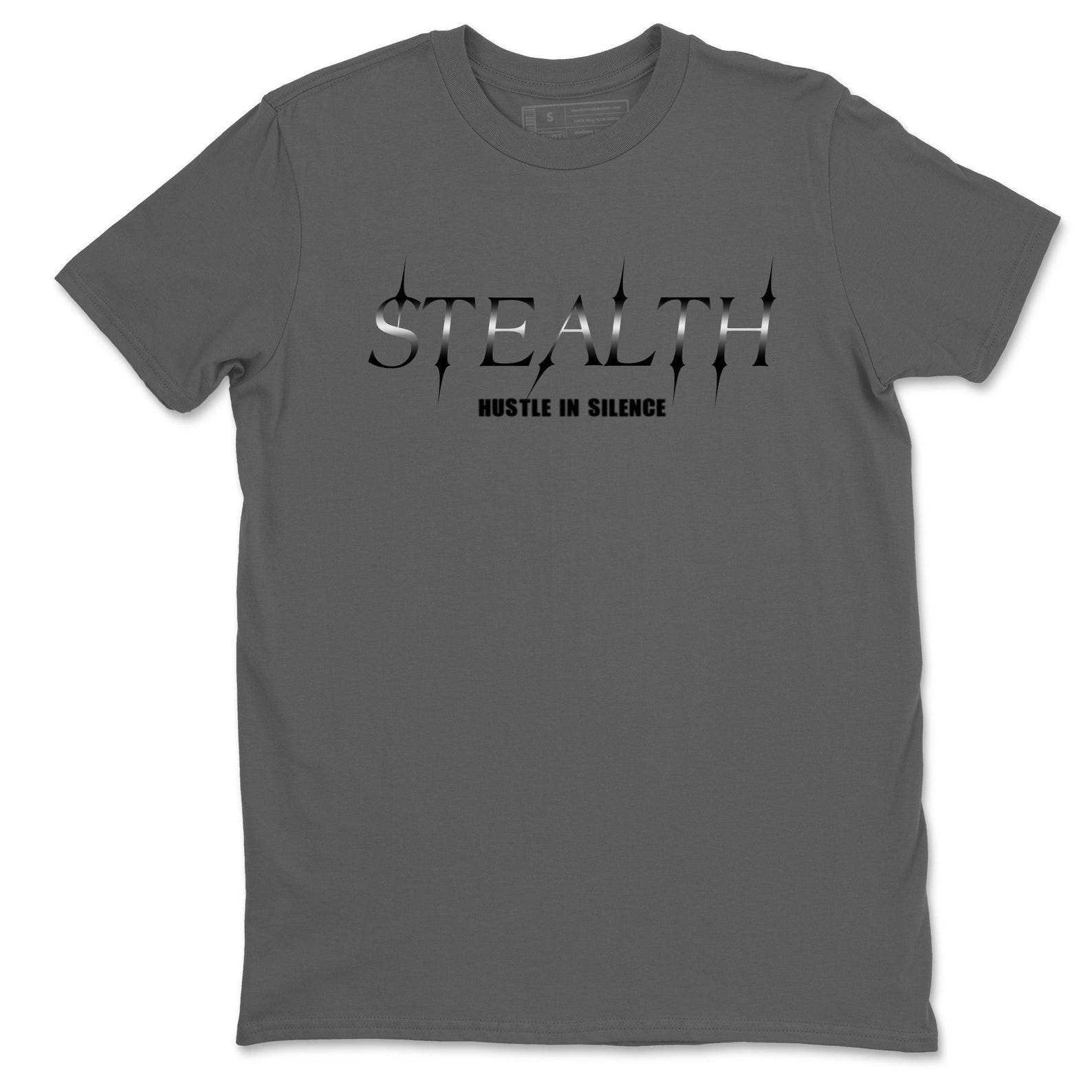 Stealth Graphic T-Shirt - Hustle in Silence Streetwear L