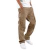 Herren Cargohose Kordelzugbund Freizeithose Mehrere Taschen Locker Jogginghose Sporthose für Alltag Bewegung Straße