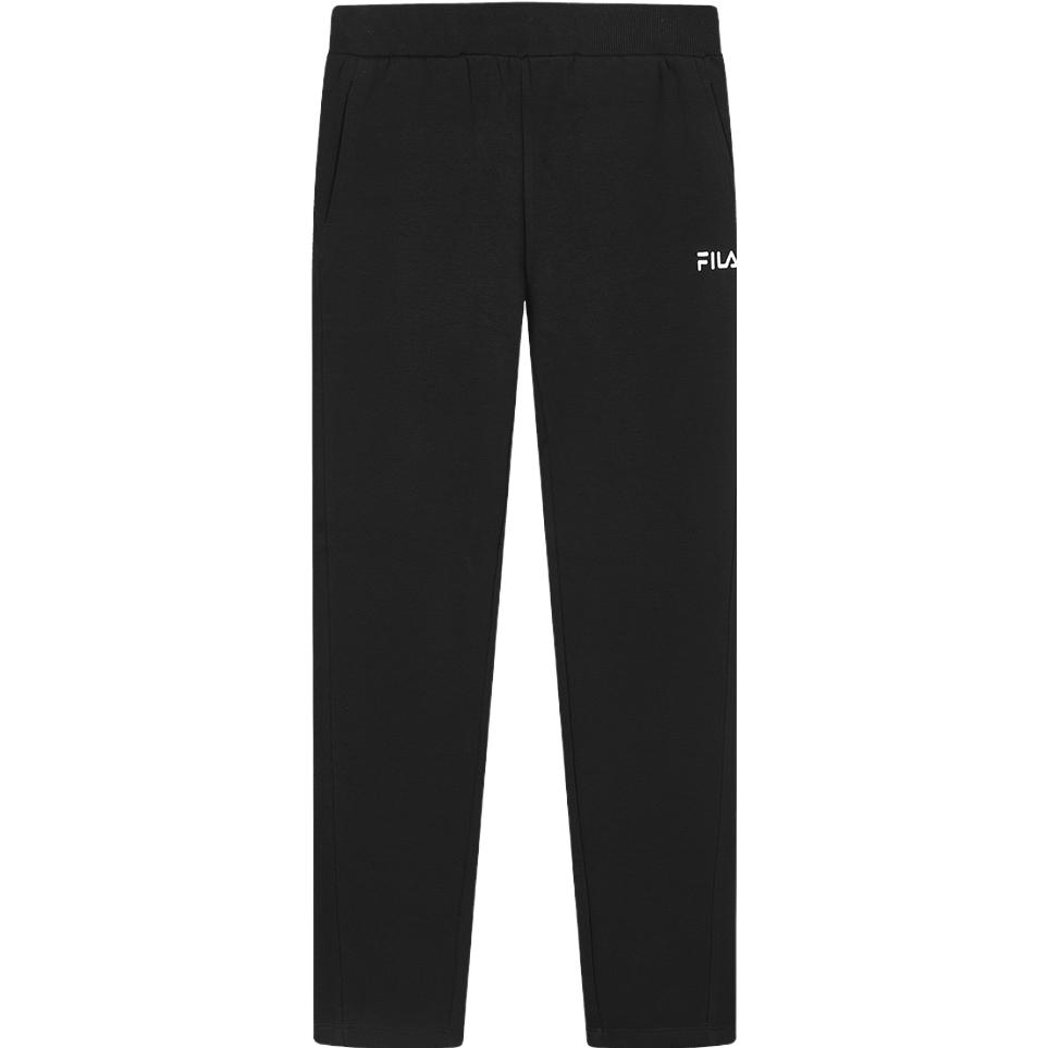 

FILA 2023 Autumn New Simple Loose Knit Long Pants Women bottoms Black F11W348607F-BK S