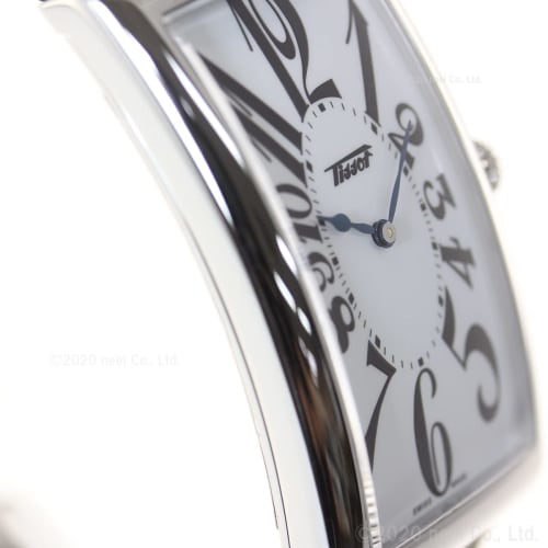 Tissot Heritage Banana Watch with Leather Strap, T1175091601200, White Dial