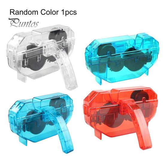 Fahrradkettenreiniger, klar sichtbar, tragbar, MTB, Mountain Road Bike, Kettenwäscher, Reinigungsbürste, Werkzeug, Fahrradzubehör