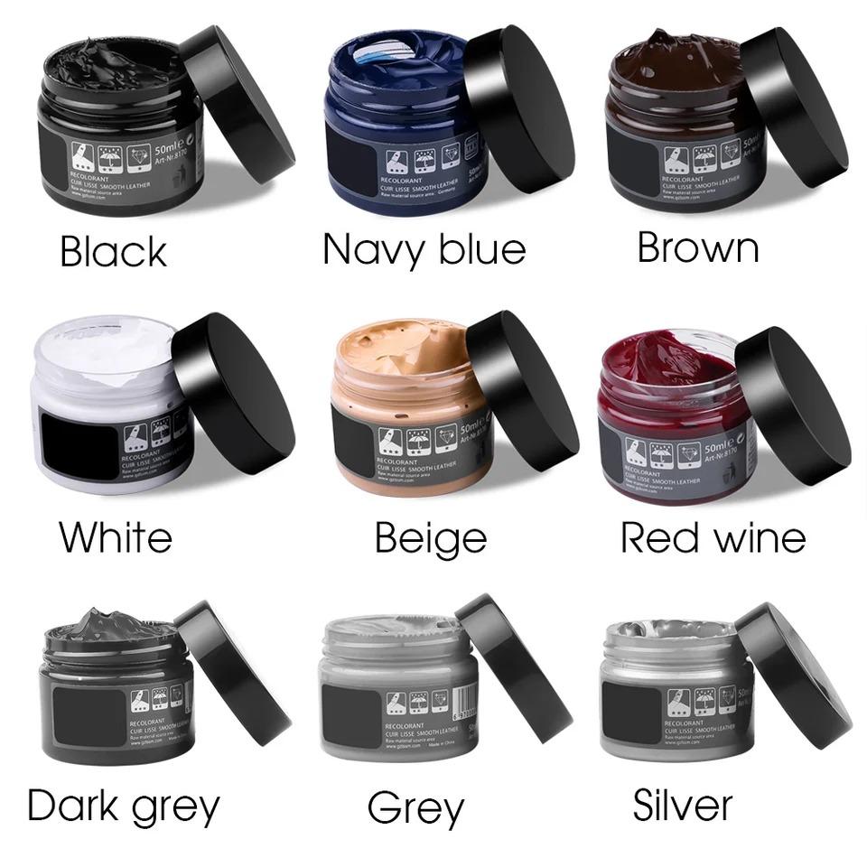 Restore Car Seat Couch 50ml Leather Repair Cream Color Renew Balm Coloring Agent