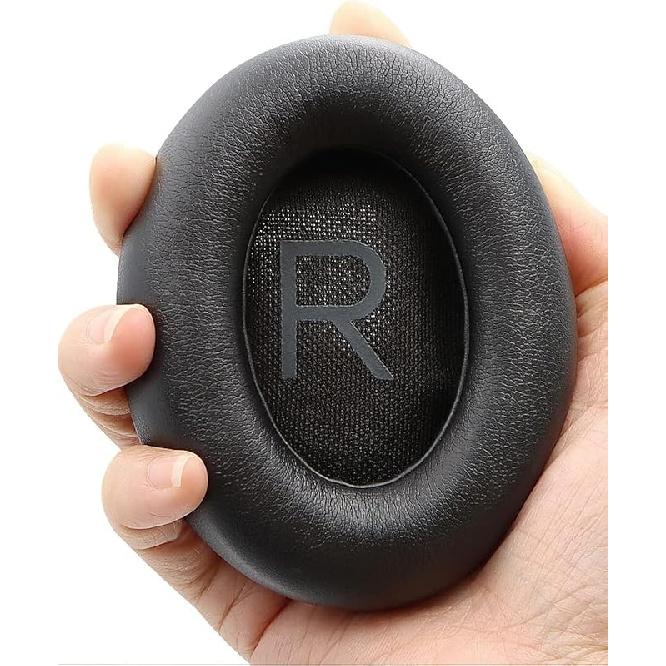 Earpads Cushions for Bose 700 Noise Cancelling Headphones (NC700) - Ear Pads Replacement with Softer PU Leather, Luxurious Memory Foam, Extra Durable 1 Pair Black Earpads