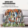 CCristiano RRonaldo CR7 Blanket For Girl Boy Sofa Office Travel Comfort Leisure Camp Travel  Multifunctional Universal Blanket