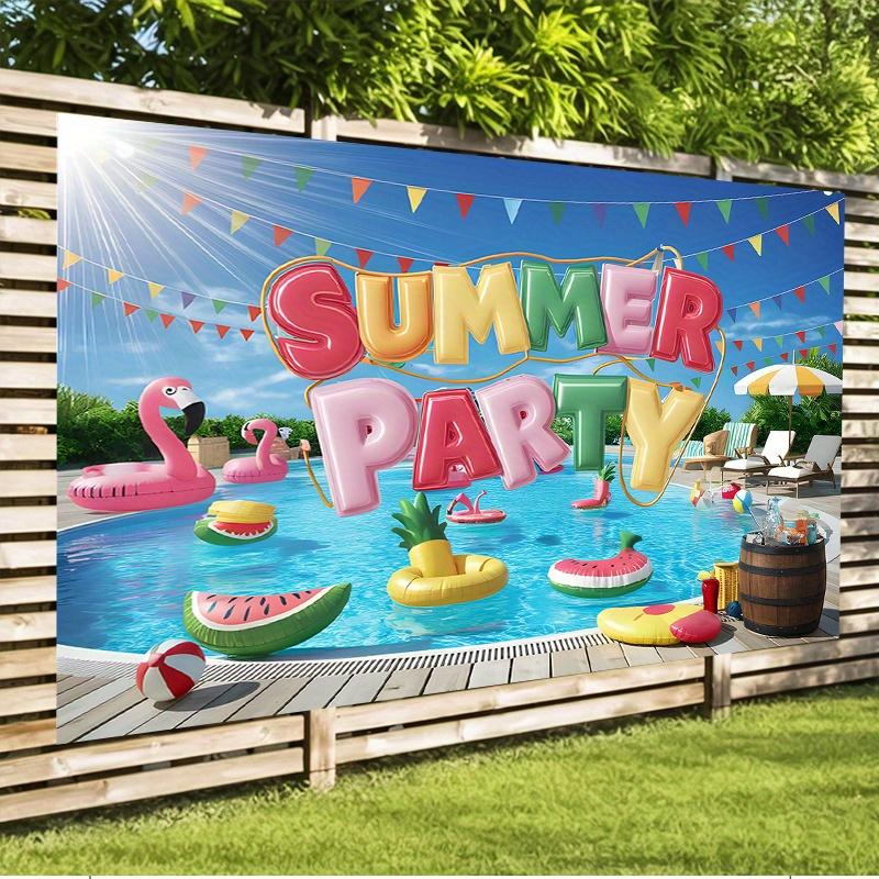 2D Floor Plan  1 Summer Party Backdrop Decoration Photography Props  Home Decor  Room Decor  Wall Decor