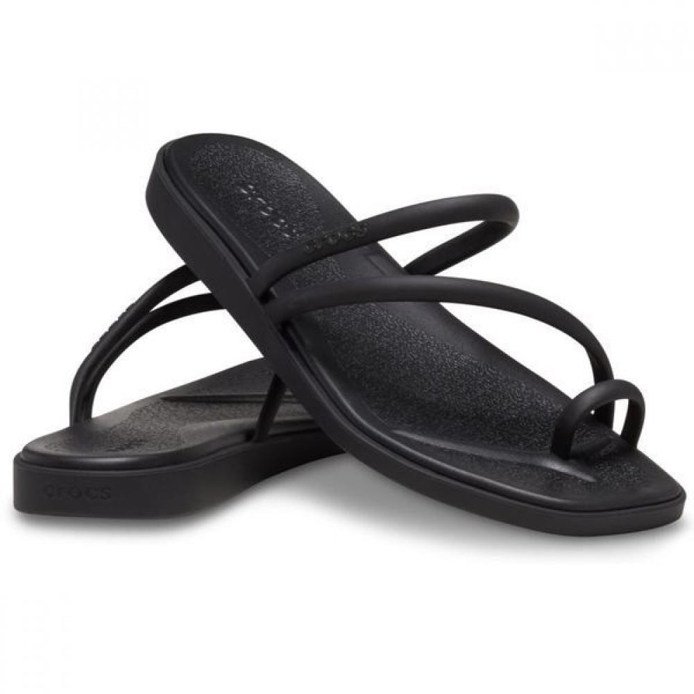 Crocs Miami Toe Loop Sandal Black 209862 001