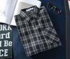 Retro Plaid Women's Long Sleeve Korean-Style Loose Casual Shirt for Spring, Summer, and Autumn