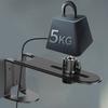 Adjustable 360 Rotating Projector Wall Mount Bracket 90° Tilt Heavy Duty Metal Ceiling Stand for Home Theater Office