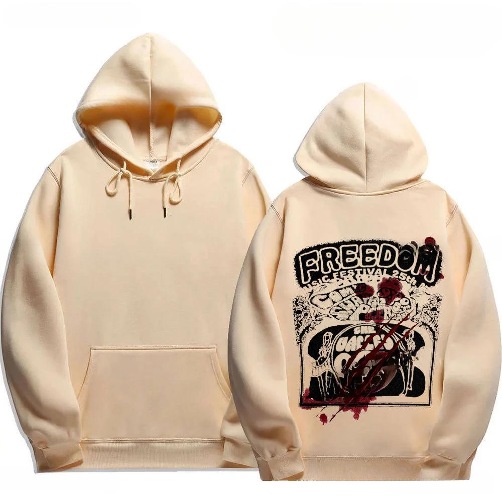 Neuer Stil Cry of Fear Hoodies Beidseitig Herren Damen Sweatshirt Unisex Langarm Hoodie Größe