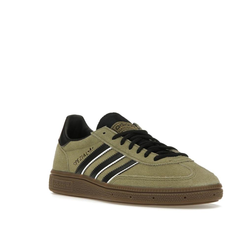 Adidas Handball Spezial Focus Olive Black Unisex Sneakers Green Core-Black Crystal-White IG6183