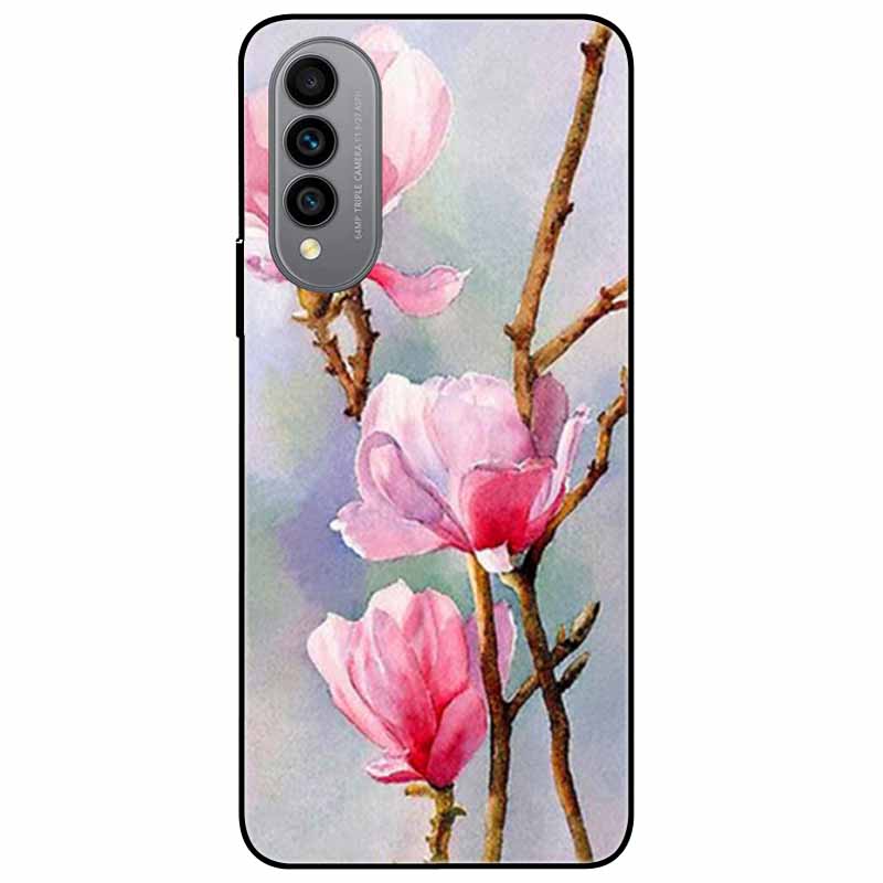 For Wiko T50 Case T 50 Phone Cover Soft Silicone Shockproof TPU Back Cases for Wiko T50 WikoT50 4G 6.6'' Fundas Coques Animal