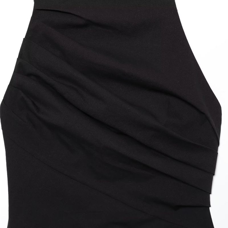 Kaslead New Arrival Women's Clothing Fashion Style Fashion Silm Pleated Suspender Midi Skirt Dress 4786115