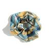 Leopard Print Hair Band Bohemian Large Intestine Band Small Fresh Commuter Rubber Band Flower Print Head Band Head Rope