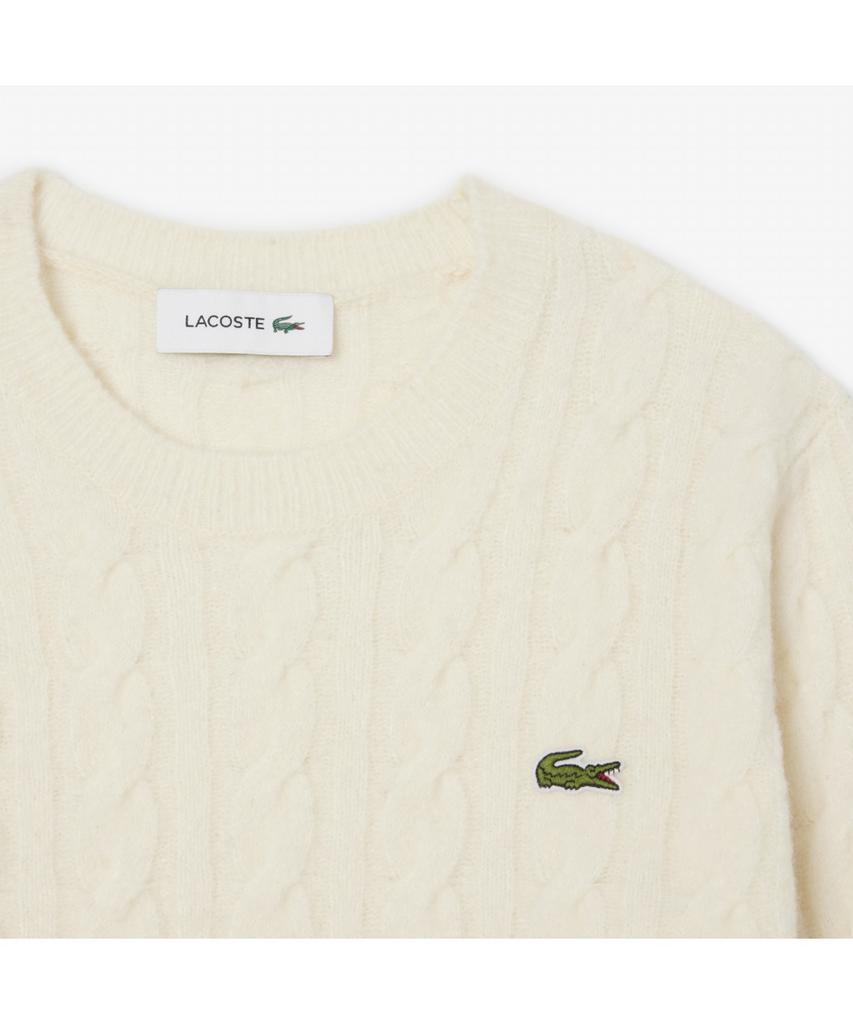 LACOSTE Women'S Tipping Point Cable Sweater Af4159-55N Xfj