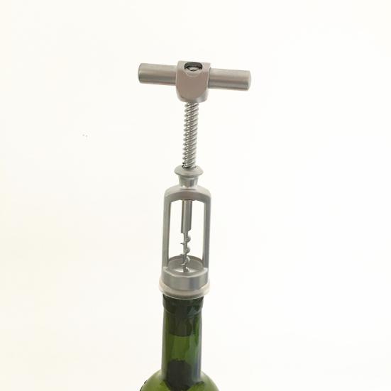 Metal Champagne Wine Bottle Opener Cross Cork Corkscrew Party Bar Kitchen Tool