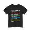 Gamer Perfekter Tag T-Shirt | Retro Gamer Tee | Geek Grafikshirt