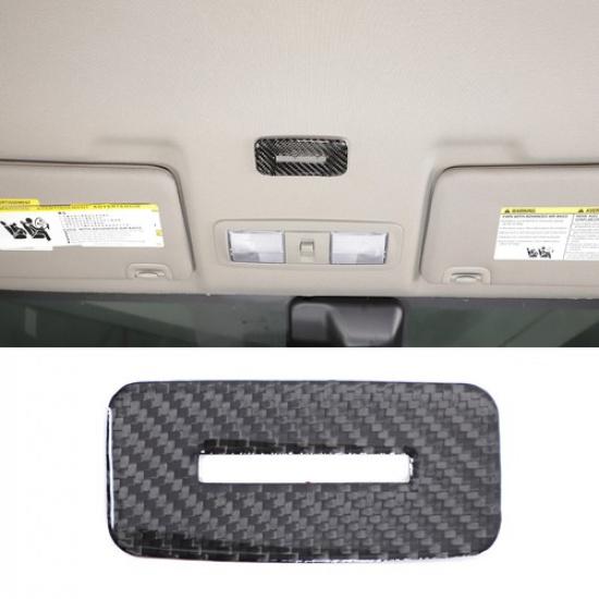 Soft Carbon Overhead Roof Microphone Trim Sticker For Nissan Frontier D41 +