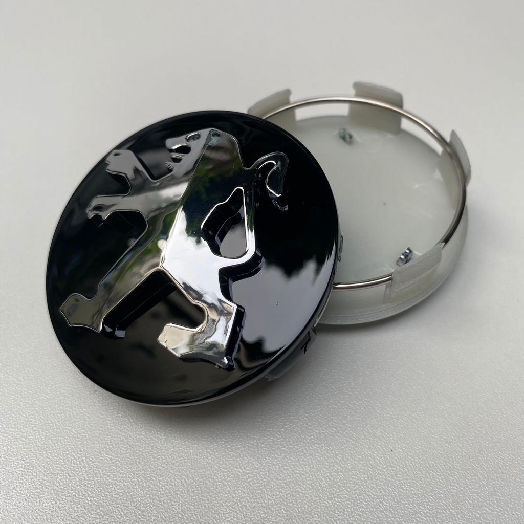 4Pcs Car Emblem Wheel Hub Center Cover Car Accessories For Peugeot 408 4008 308 3008 Rifter 5008 508 2008 208 301 RCZ 407 108 5tr