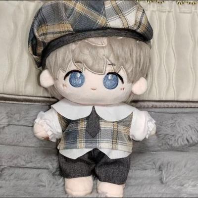 Dress-up 20CM Doll Clothes Shirt Trousers Plush Doll Clothe Fashion Cotton Doll Outfit  Idol Doll