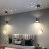Modern Nordic LED Pendant Light Room Decor Starry Sky Romanti For Living Room Light Designer Decorative Bedroom Home Lighting