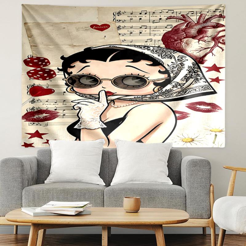 doll Print Tapestry, Lightweight Wall Hanging, for Bedroom, Dorm, Living Room, Home Art Decor - Birthday Christmas Gift for Friends