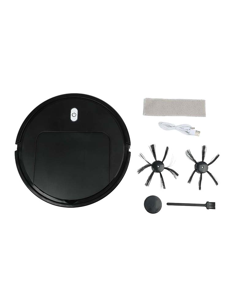 Robotic vacuum cleaner 5 in 1 with mopping air purification strong suction smart mapping self charging for home floors