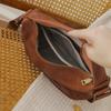 Johnature Simple Solid Color Hobos Genuine Leather Women Bag Natural Soft Real Cowhide Casual Shoulder & Crossbody Bags