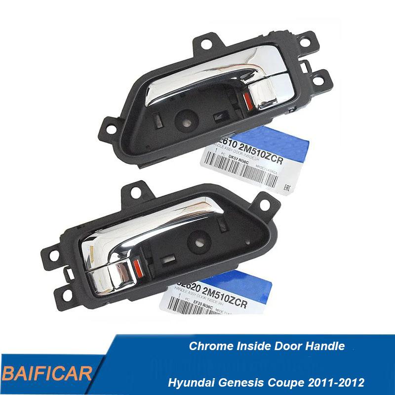 Baificar Brand New Chrome ide Door Handle OEM 82610-2M510 , 82620-2M510 For Hyundai Genesis Coupe 2011-2012