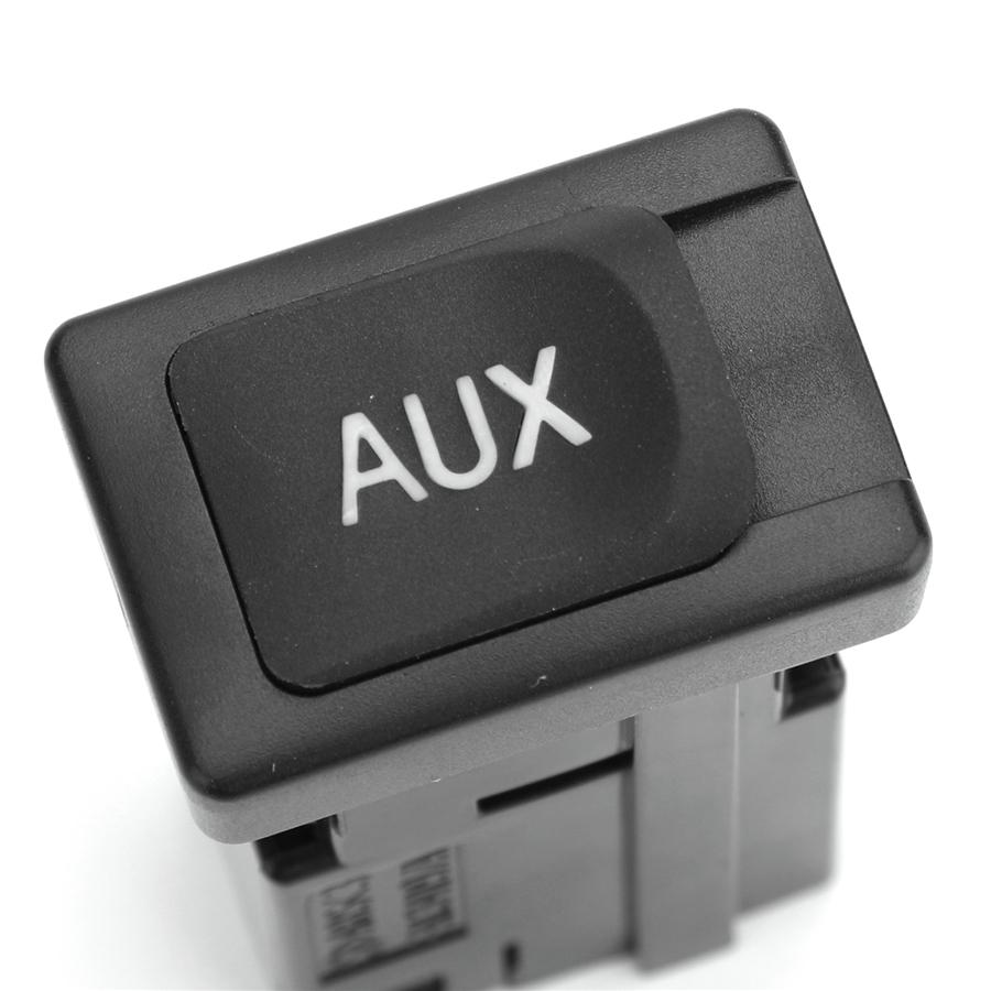 1PC Auxiliary Aux Stereo Adaptor Audio Jack Plug Fit For Toyota Camry Venza 86190-02020
