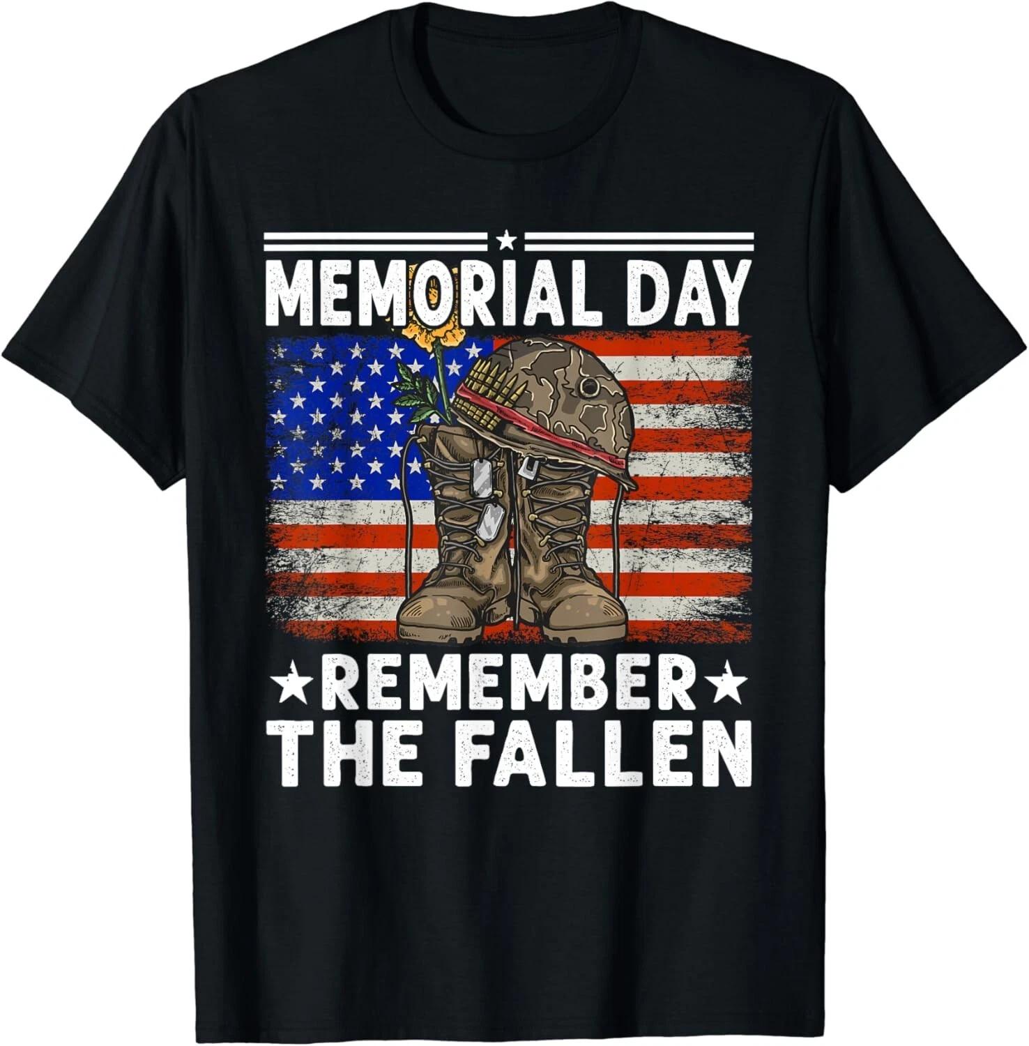 

Memorial Day Remember The Fallen - Veterans Gift Unisex T-Shirt M