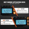 Digital Torque Screwdriver, 1/4" Drive Screwdriver Torque Wrench, Electrician Torque Screwdriver with LCD, 2.65-70.67 In-lbs Torque Range, 0.01 N.m