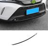 ZUNEIGUNG Front Bumper Garnish/Bumper Corner Covers for Toyota Harrier (New Model 80 Series) - Black ABS Resin (1 Piece)