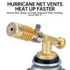 Portable Gas Flame Gun, Butane High-temperature Welding Gas Lighter, Outdoor Camping Barbecue Gas Spray Gun, Burner Nozzle
