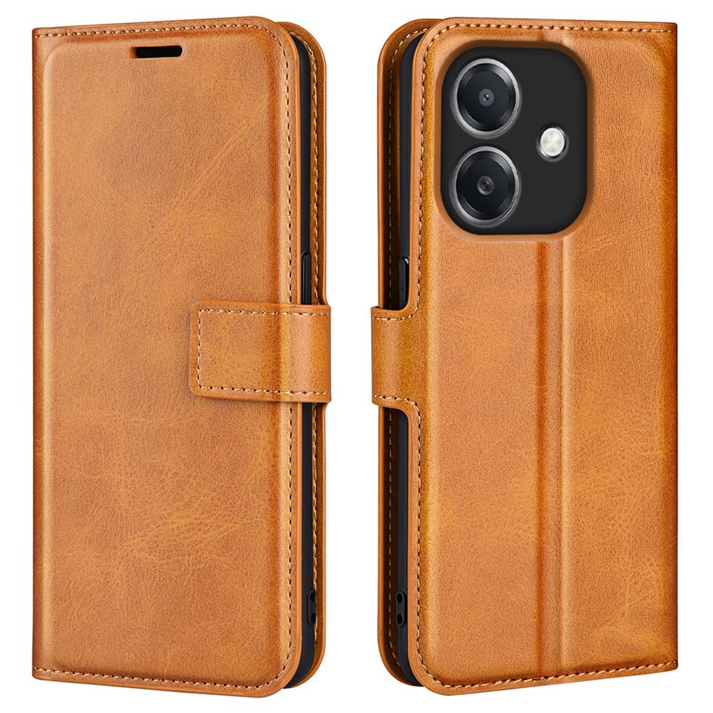 For Oppo A3x 5G/A3x 4G/A3 5G/A3 4G/A60 5G/A40 4G Stand Case Anti-Scratch Calf Texture Leather Phone Cover