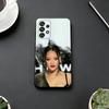 Hot S-singer R-Rihannas Phone Case For Samsung S25,S24,S21,S22,S23,S30,Ultra,S20,Plus,Fe,Lite,Note,10,Black Cover