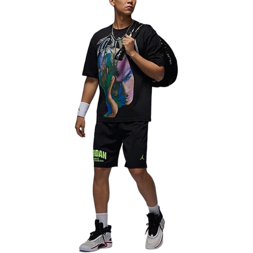 New Jordan As M J T Shirts Men's Black HJ2349-010