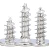 201 Stainless Steel M3 Thin Head Flat Self-Tapping Screw