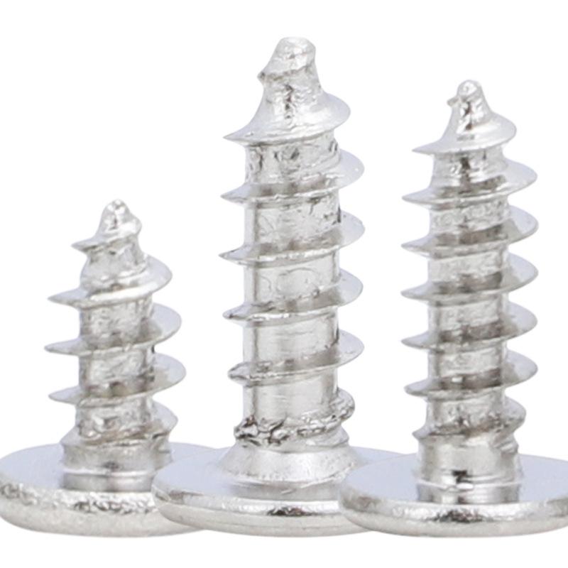 201 Stainless Steel M3 Thin Head Flat Self-Tapping Screw