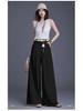 Brand Women's High-Waisted Wide-Leg Trousers - 2026 Spring/Summer Collection: No-Iron, Fashionable, Loose-Fit Casual Pants