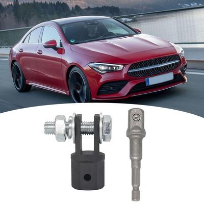 1/2inch Scissor Jack Adapter with Joint Rod Power Drill Socket Scissor Jack Connector for 1/2 Inch Impact Wrench Car Accessories