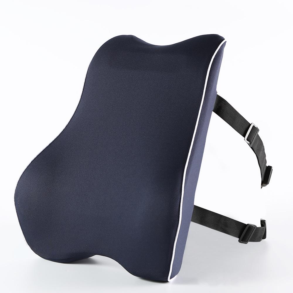 Four Seasons Mesh Lumbar Support Cushion - Slow Rebound Memory Foam Car Backrest